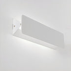 FlexiGlow Moderne Weiße Wandlampe: Verstellbare Klappe für Perfekte Lichtstreuung