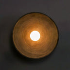 Scandi Retro Runde Wandlampe: Gemütliches Licht für Jeden Raum