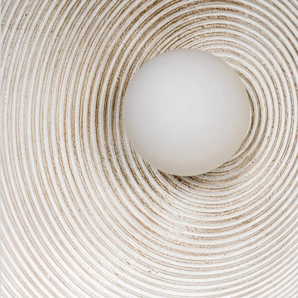 Scandi Retro Runde Wandlampe: Gemütliches Licht für Jeden Raum