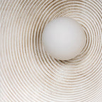 Scandi Retro Runde Wandlampe: Gemütliches Licht für Jeden Raum