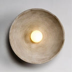 Scandi Retro Runde Wandlampe: Gemütliches Licht für Jeden Raum