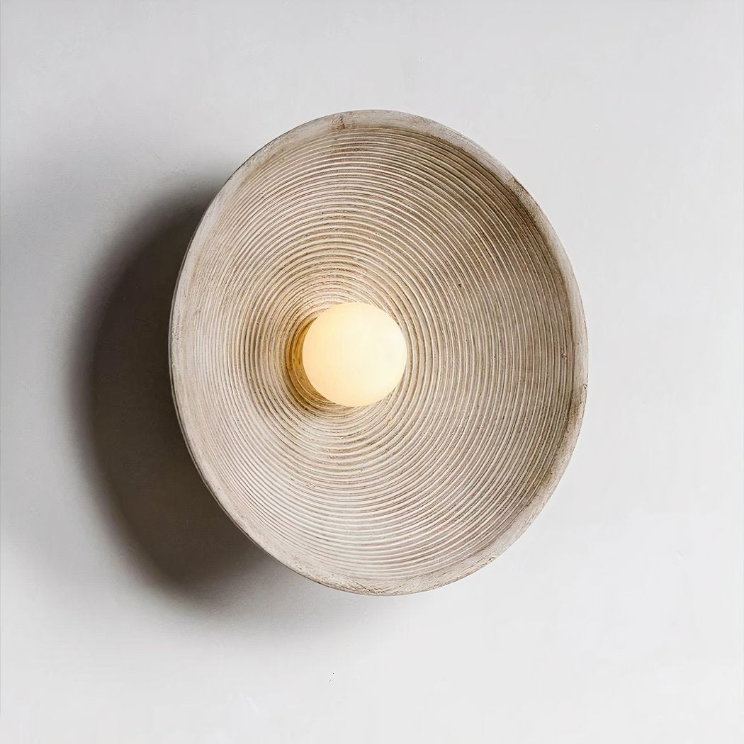 Scandi Retro Runde Wandlampe: Gemütliches Licht für Jeden Raum