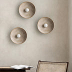 Scandi Retro Runde Wandlampe: Gemütliches Licht für Jeden Raum