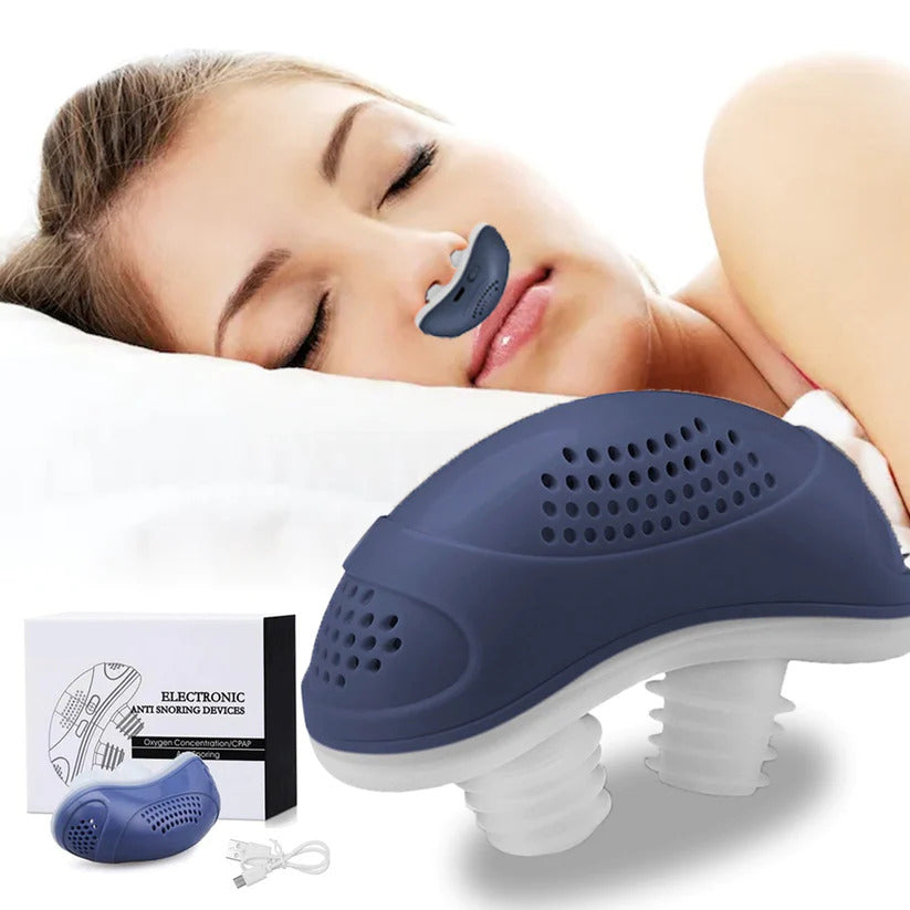 BreatheEase Micro CPAP Schlafapnoe-Gerät: Kompaktes Anti-Schnarchgerät für besseren Schlaf