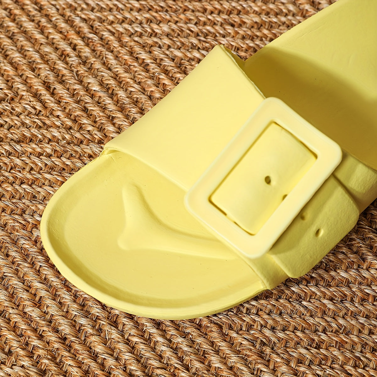 Damen-Slipper mit Verstellbarem Schnallenverschluss – Leicht sowie Dämpfend