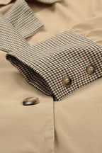 Trenchcoat im Vintage-Stil in Khaki