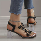 Blumenfest Sandalen für Damen - Luftig sowie Schick für Sonnige Tage
