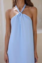 Isle – Maxikleid mit Neckholder