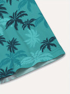Herren Hemd inklusive Palmenprint – Lässiger & Atmungsaktiver Sommerstil