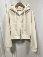 CozyVibe Zip-Up Hoodie – Komfort sowie lässiger Chic