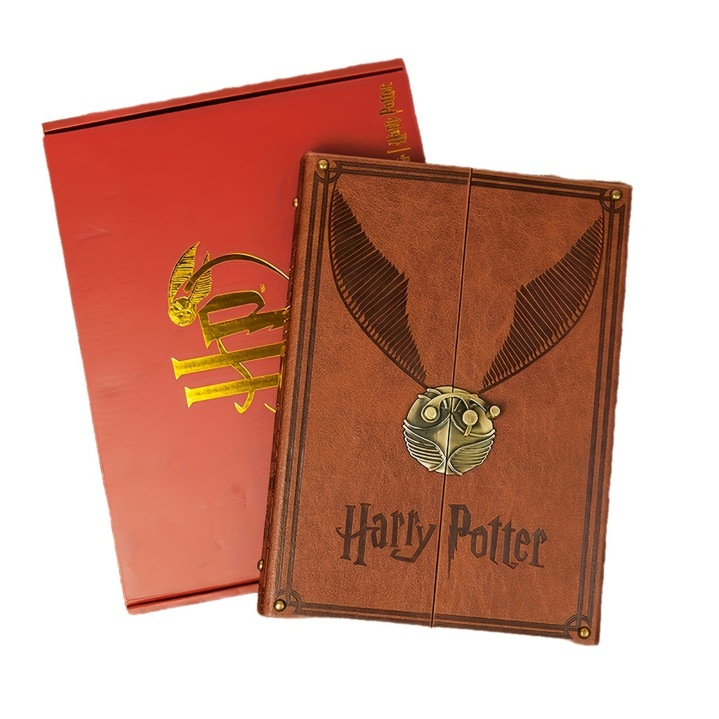 Magisches Hardcover Notizbuch mit Goldener Kugel – Ideal für Tagebücher und Notizen