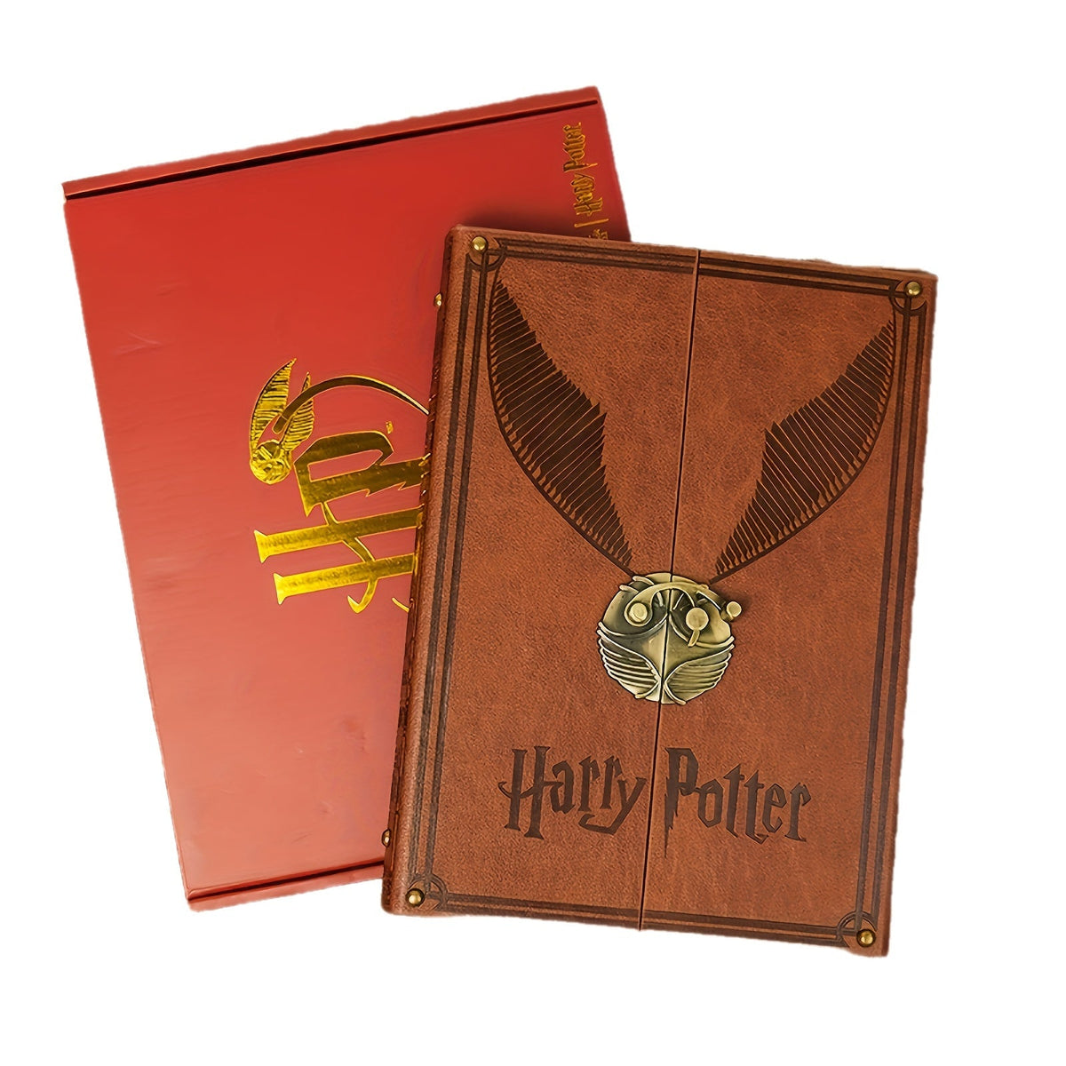 Magisches Hardcover Notizbuch mit Goldener Kugel – Ideal für Tagebücher und Notizen