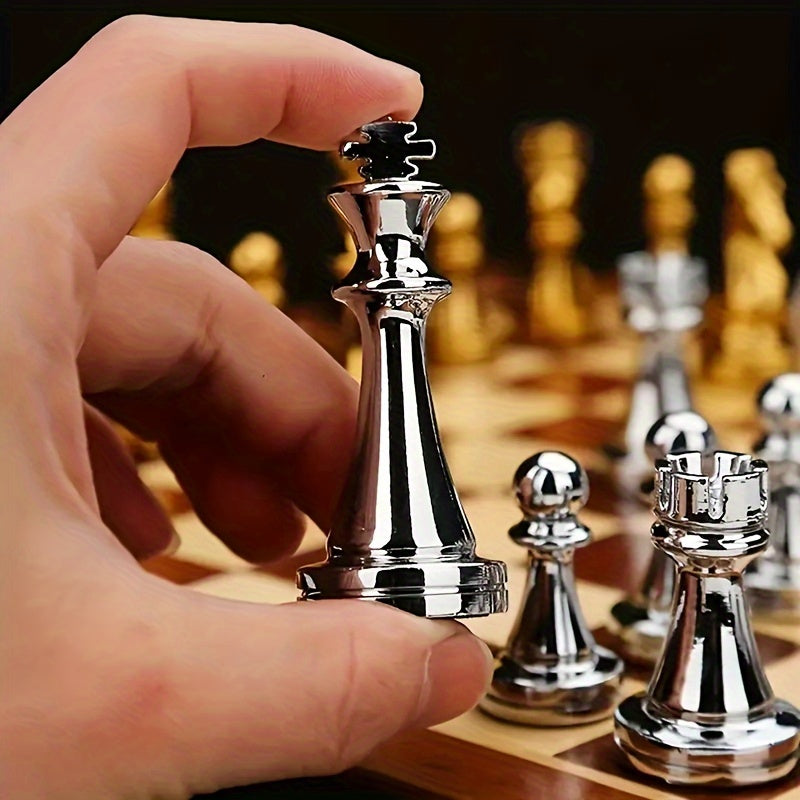 Vintage Schachspiel Set – Strategisch und Klassisch