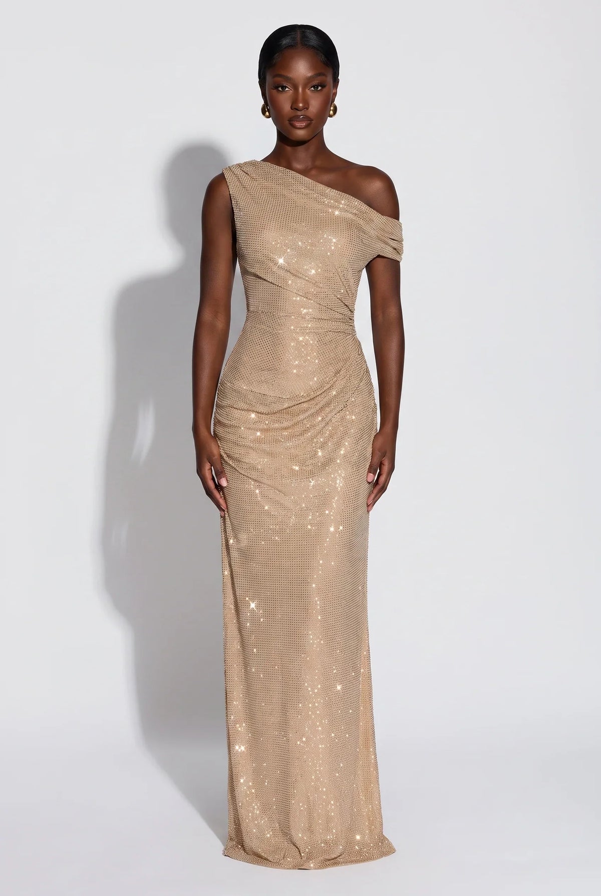 Draped – Elegantes Maxikleid