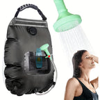 SunnyFlow Solar-Dusche Sack – Funktional, Auslaufsicher und Mit Temperaturmesser