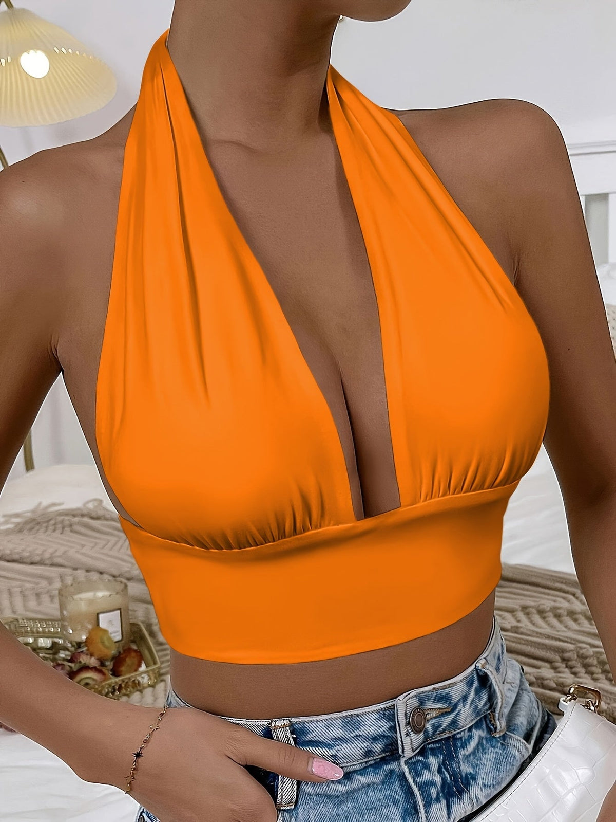 Elegantes Bandeau-Top Damen - Flexibel und Modisch