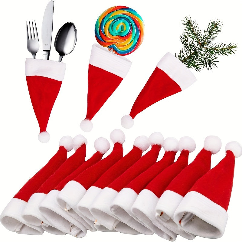 Weihnachtsmann-Hüllen Set – Ideal für einen festlichen Tisch