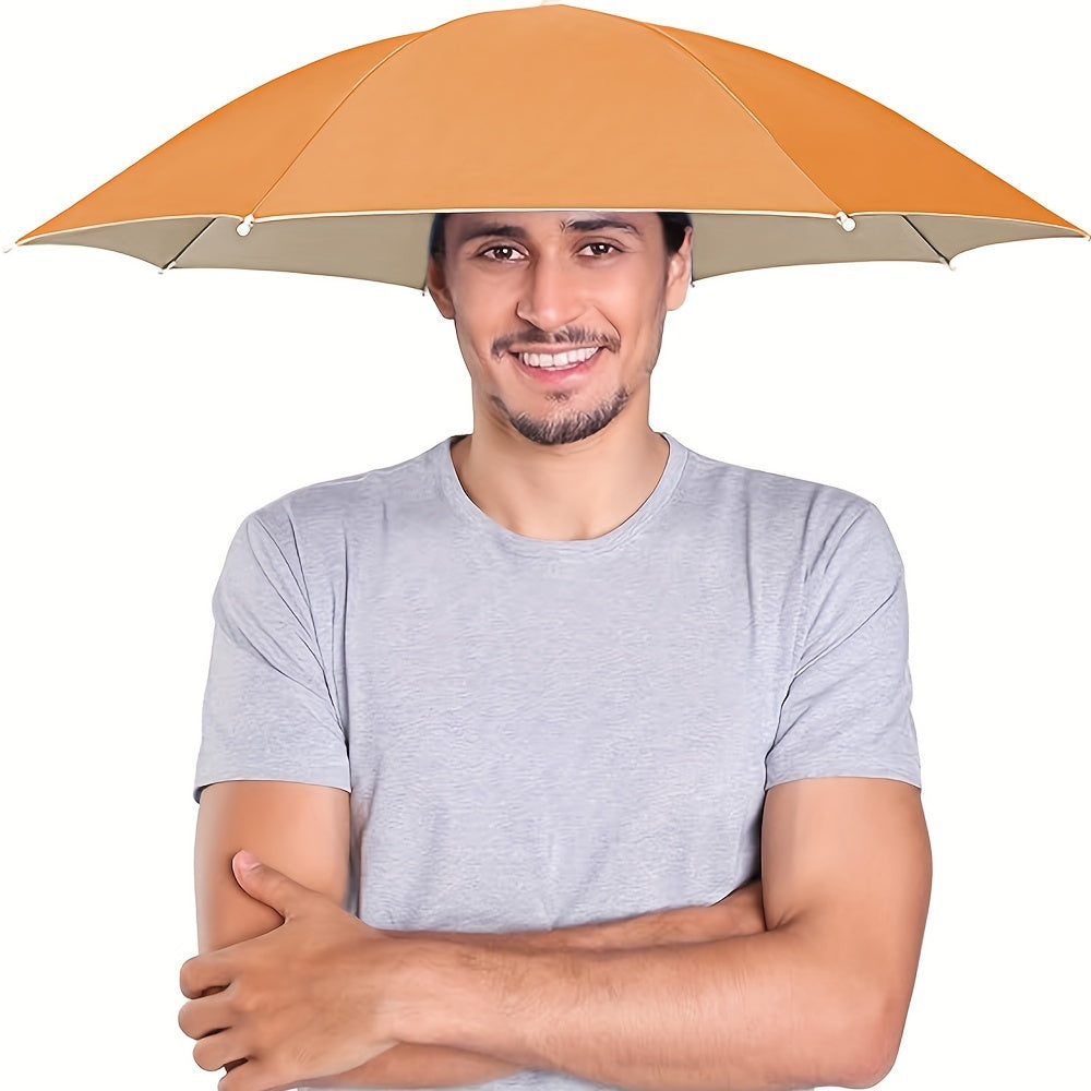 SunShade Regenhut – Leichtgewichtig, UV-schutzend sowie Freihändig