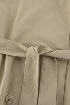 Gürtel im Vintage-Stil in Khaki mit Reverskragen