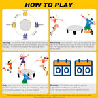 Dynamisches Mini-Volleyballnetz – Platzsparend und für jeden Spielort