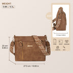 Chic PU Schultertasche – Elegant und Geräumig für Jeden Anlass