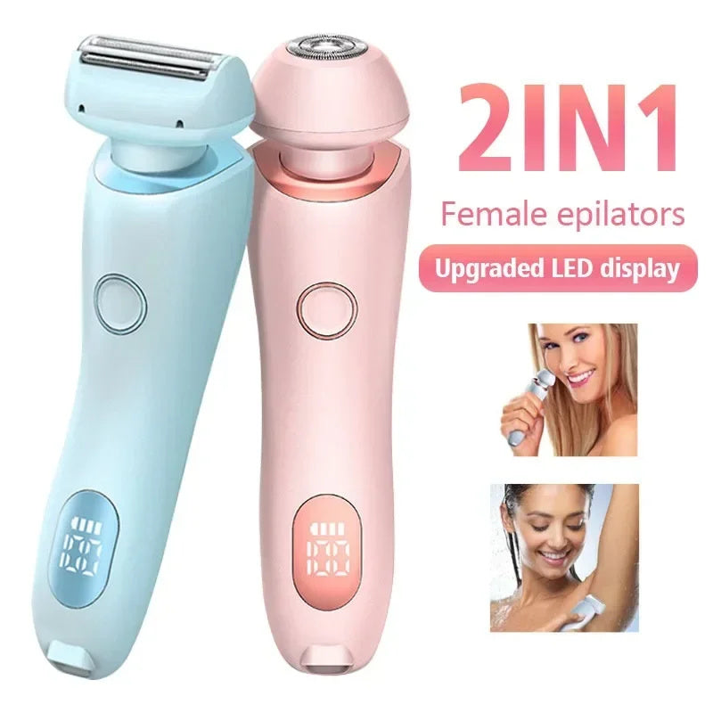 SmoothGlow 2-in-1 Epilierer & Rasierer - Ideal für Seidige Ergebnisse