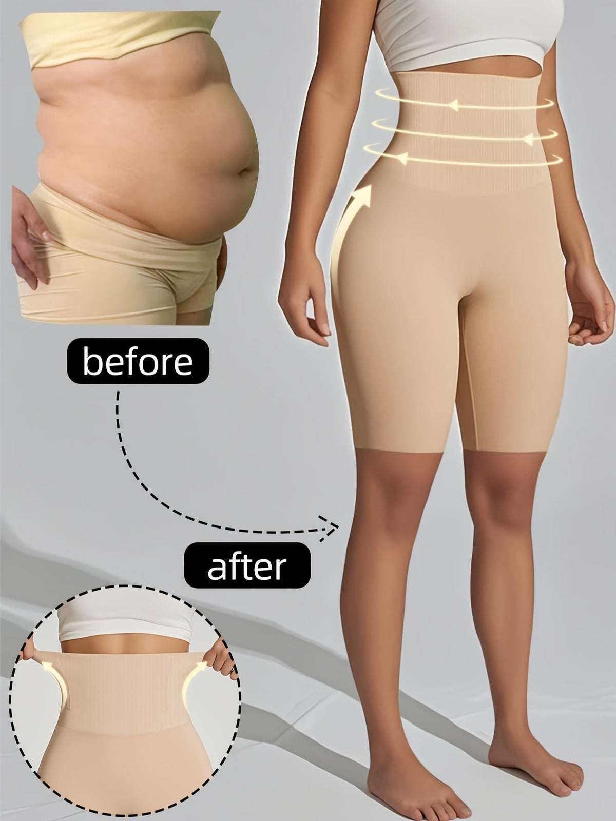 Damen Hohe Taille Yogahose – Bequem, Figurformend sowie Atmungsaktiv