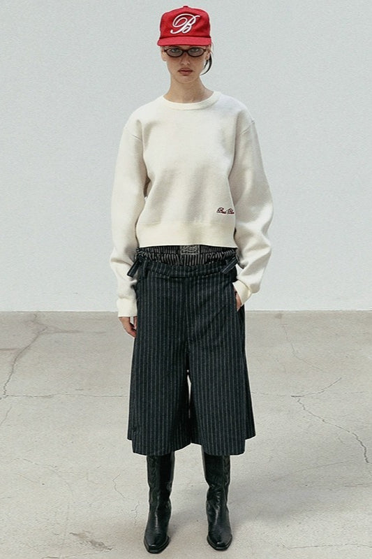 Pullover mit Rundhalsausschnitt