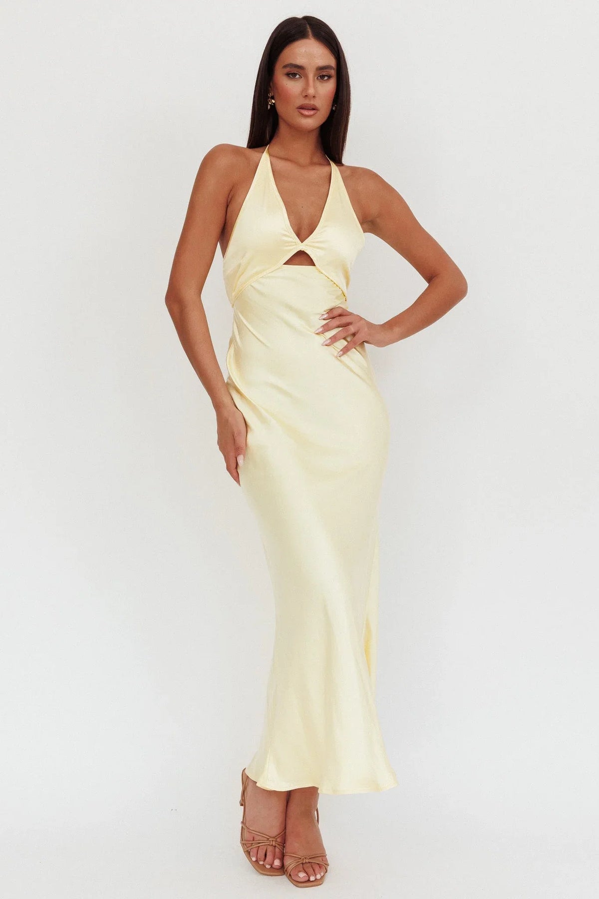 Jassinta – Maxikleid mit Neckholder