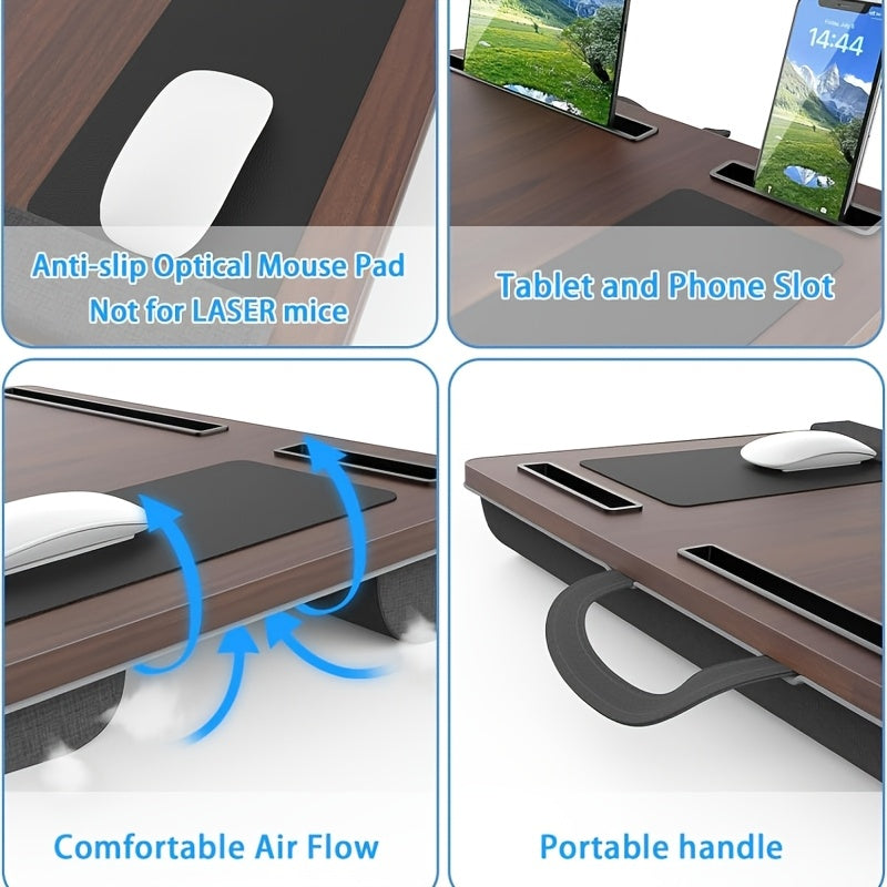 WorkEase Laptopbureau – Bequem Arbeiten, wo immer du willst