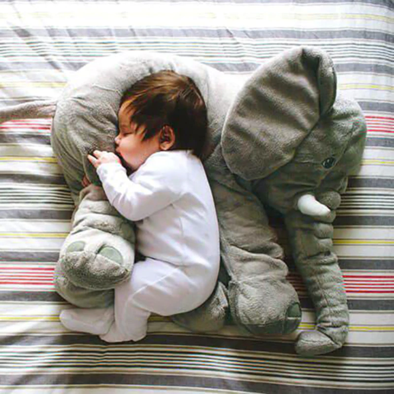 Elephant Snuggle Baby Kissen – Weich, Kuschelig und Bequem