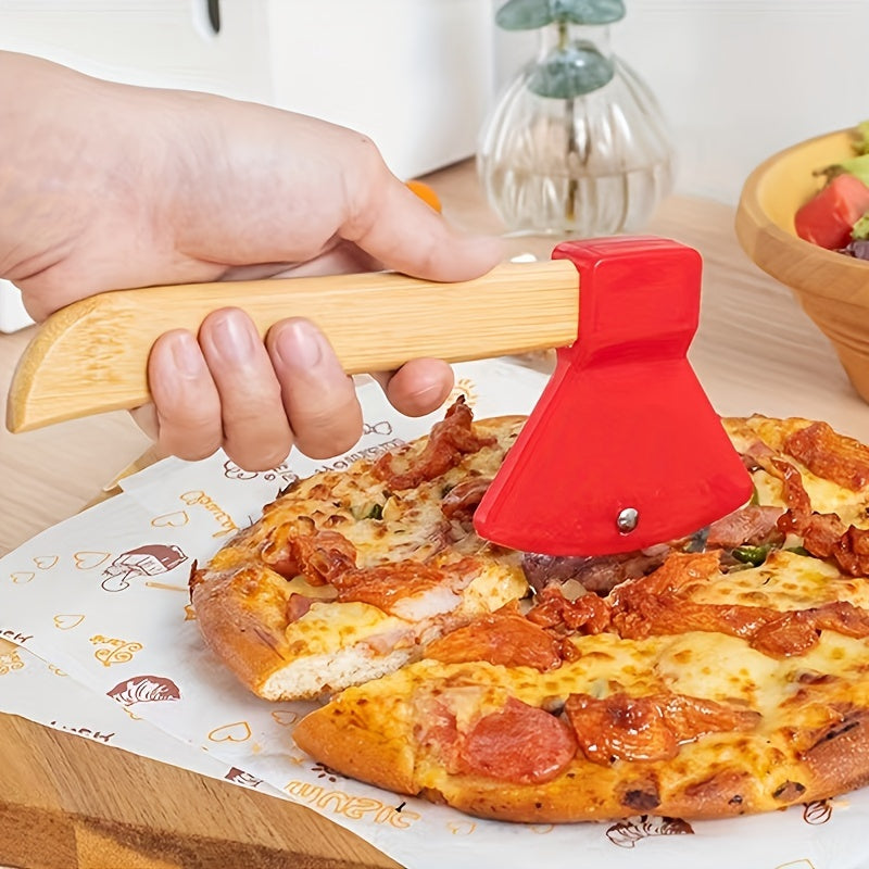 Holzfäller Pizza-Schneider – Originell und Funktional für Jede Pizza
