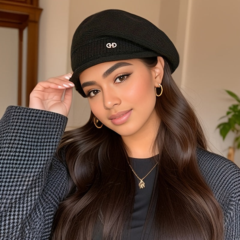 Chic gestricktes Beret für Damen – Eleganz sowie Wärme für den Winter