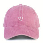 HeartBeat Vintage Kappe – Lässig und Verstellbar