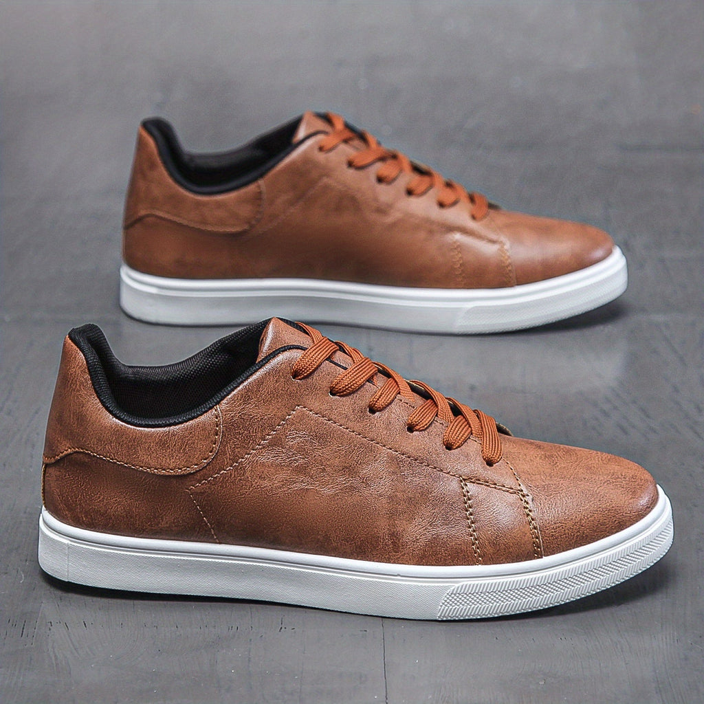 Herren Freizeit Sneaker mit Schnürsenkeln – Bequem und Modern für Frühling und Sommer