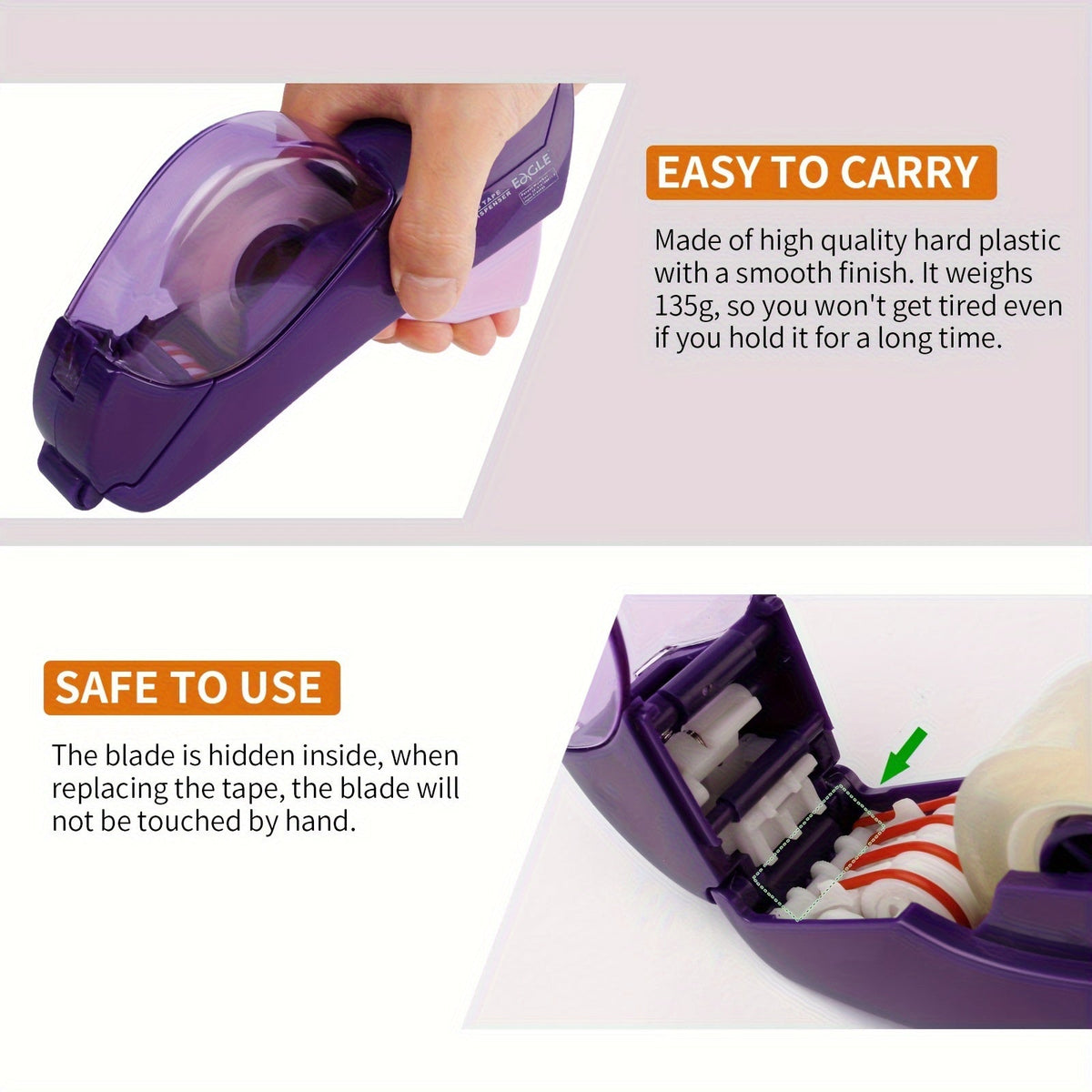 QuickSeal Klebebandspender – Superschnelles Kleben inklusive einer Hand