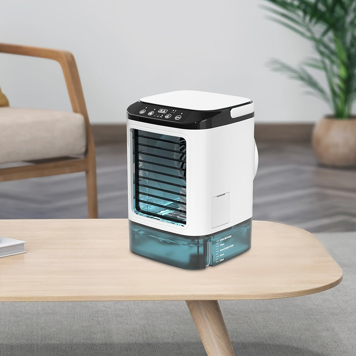 Tragbare Mini-Wassergekühlte Klimaanlage – USB-betrieben inklusive großem Tank