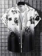 TropicWave Palmprint Hemd – Frisch und Elegant für Herren