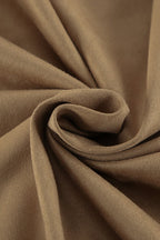 Jacke mit Wildleder in Khaki