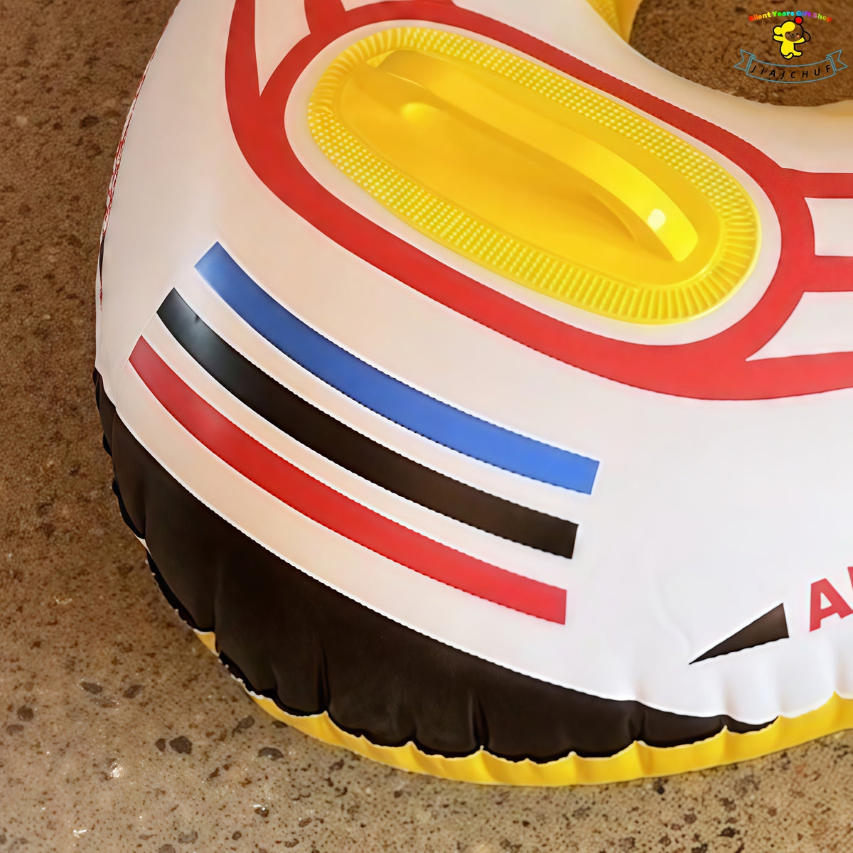 Aufblasbarer Luftschiff-Schwimmring für Babys & Eltern – Haltbar & Spielerisch