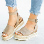 Damen Plattform Espadrille Sandalen – Stilvolles sowie bequemes Sommer-Schuhwerk