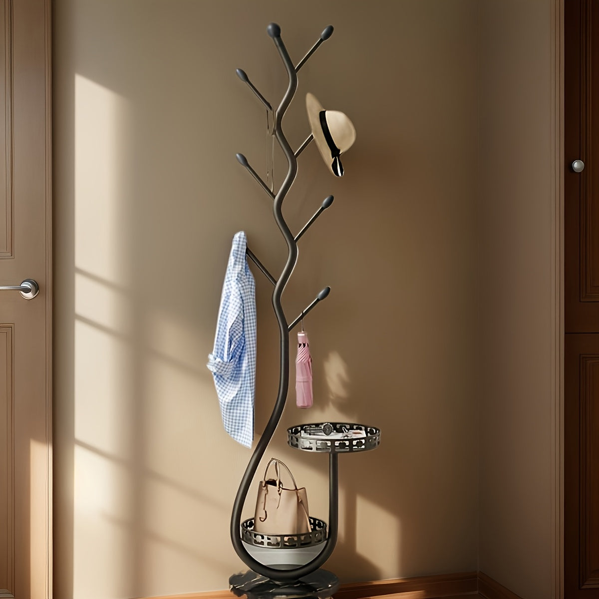 BranchLine Stehende Garderobe – Smart und Elegant Aufbewahren