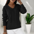 Klassischer Strickpullover