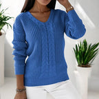 Klassischer Strickpullover