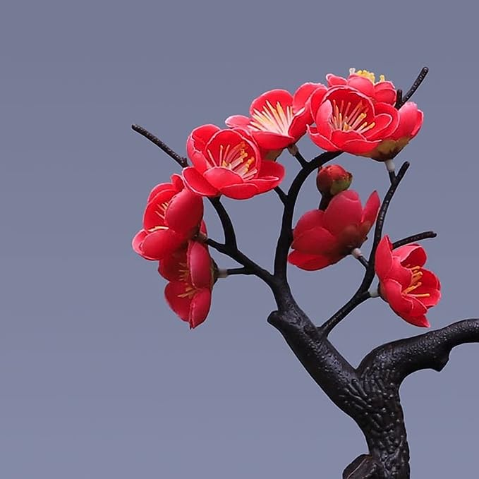Zen Blossom Wasser-Vase – Beruhigende Bonsai-Dekoration inklusive Brunnen