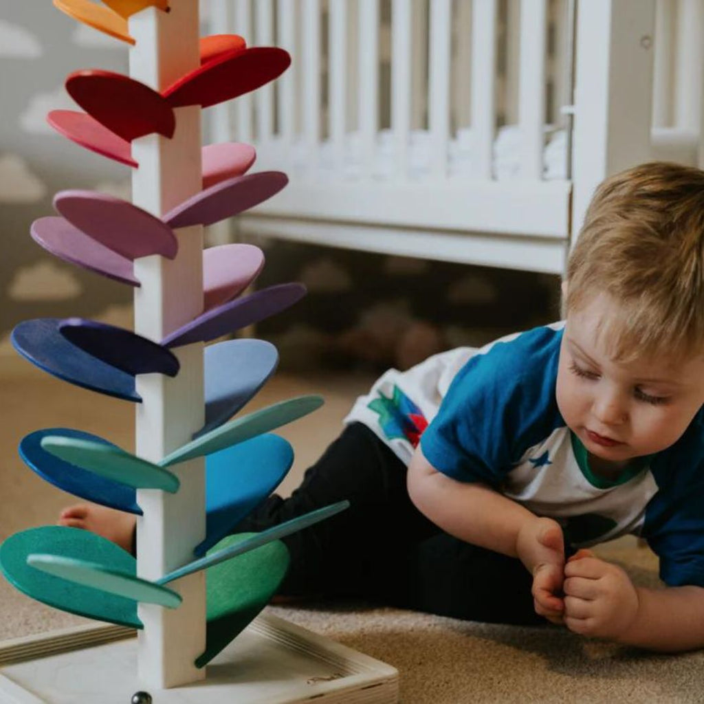 Regenbogen Holzbaum Spielzeug – Lehrreiches sowie Natürliches Spielvergnügen