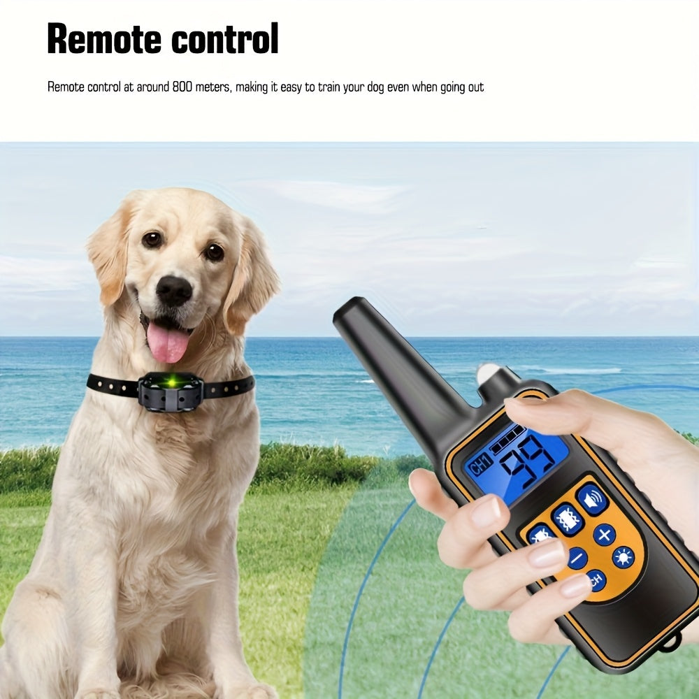 Smart Trainer Pro – Wiederaufladbarer Fernhundehalsband inklusive Piepton & Vibration