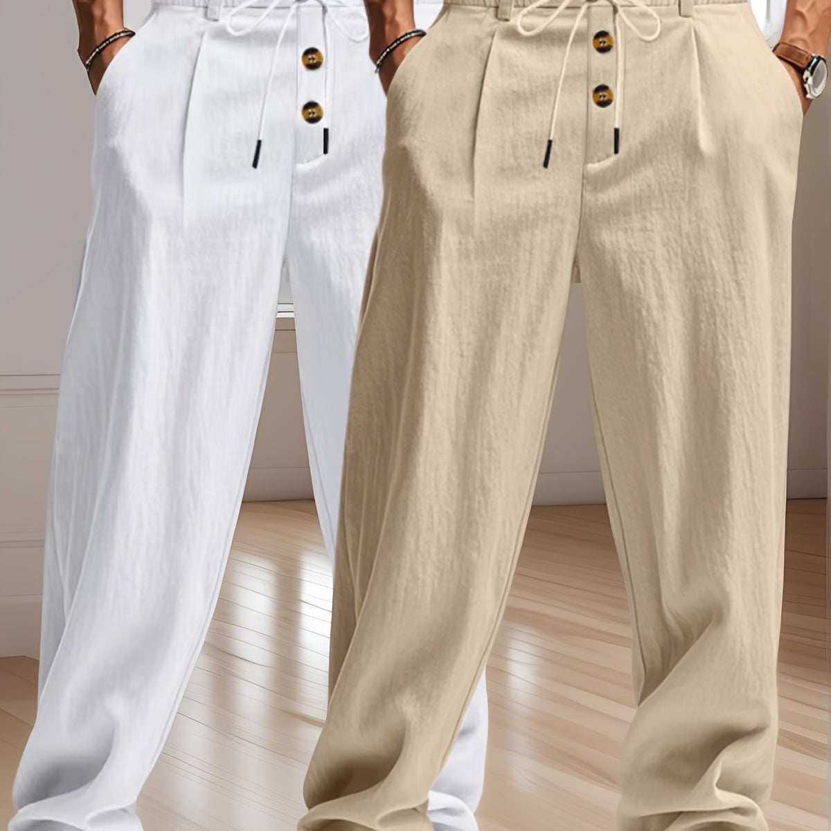 Entspanntes Luxe Hosen Set - Komfort sowie Stil ohne Kompromisse