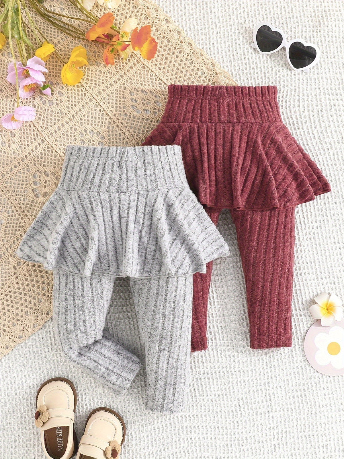 Tess Ripp-Rock und Hosen Set für Baby Mädchen – Lässig und Modisch für Outdoor-Aktivitäten