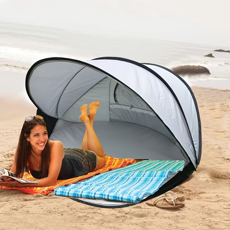 Schnelles Pop-Up Strandzelt – Einfach Aufzustellen sowie Schutz Für Alle